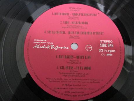 David Bowie Style Council VA Absolute Beginners Musical OST Japan Orig. LP OBI