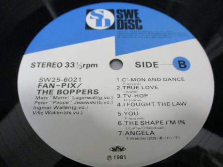 Boppers Fan-Pix Japan Orig. LP OBI DIF COVER