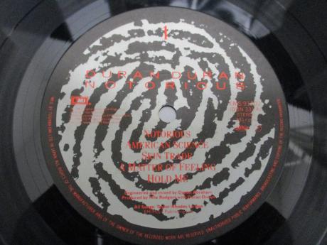 Duran Duran Notorious Japan Orig. LP OBI RARE POSTER