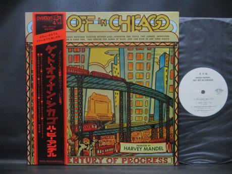 Harvey Mandel Get Off In Chicago Japan Orig. PROMO LP OBI WHITE LABEL