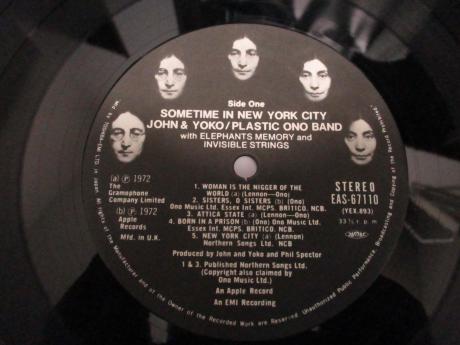 John Lennon & Plastic Ono Band Some Time in New York City Japan Rare 2LP RED OBI
