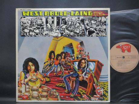 West Bruce & Laing Whatever Turns You On Japan Orig. LP BIG POSTER