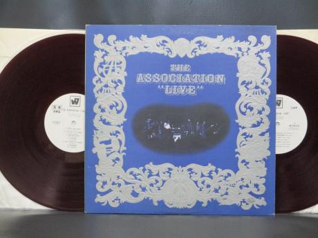 Association Live Japan Orig. PROMO 2LP RED WAX WHITE LABEL