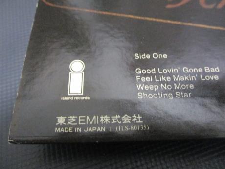 Bad Company Straight Shooter Japan Orig. LP OBI BOOKLET