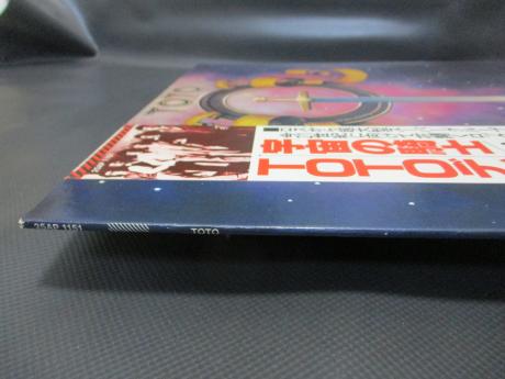TOTO 1st Same Title Japan Orig. LP OBI INSERT