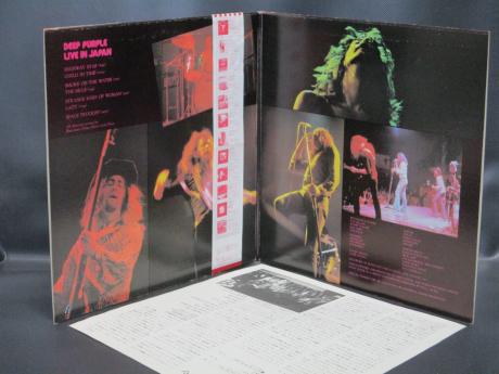 Deep Purple Live In Japan Japan LTD 2LP RED OBI