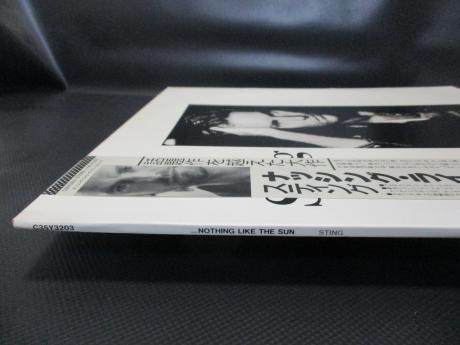 Police Sting Nothing Like the Sun Japan Orig. 2LP OBI