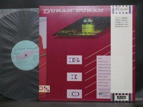 Duran Duran Rio Japan Early Press LP OBI INSERT