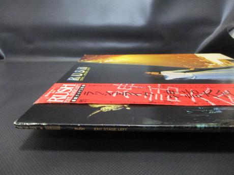 Rush Exit Stage Left Japan Orig. 2LP OBI INSERT