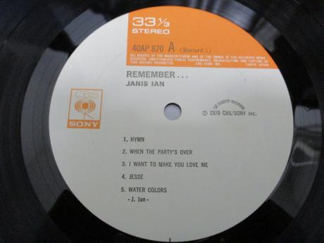 Janis Ian Remember Japan Orig. LIVE 2LP OBI BOOKLET