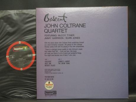 John Coltrane Quartet Crescent Japan Rare LP OBI G/F