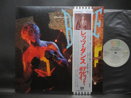 David Bowie Let's Dance Japan Orig. LP OBI INSERT