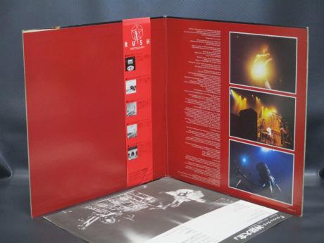 Rush Exit Stage Left Japan Orig. 2LP OBI INSERT