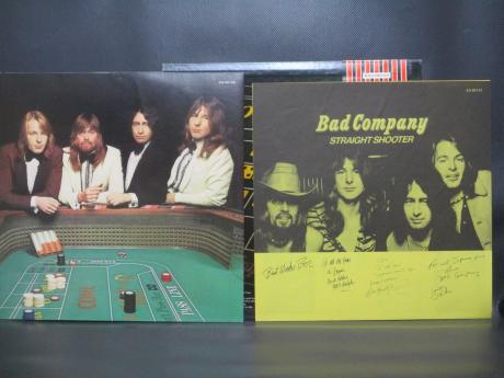 Bad Company Straight Shooter Japan Orig. LP OBI BOOKLET