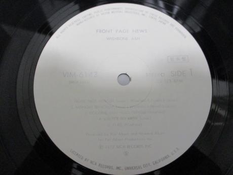 Wishbone Ash Front Page News Japan Orig. PROMO LP OBI WHITE LABEL
