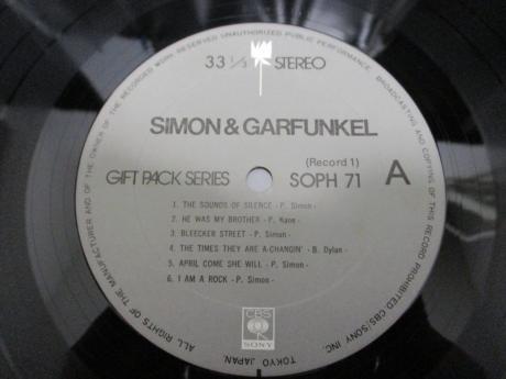 Simon & Garfunkel Gift Pack Japan ONLY BOX 2P SET OBI POSTER