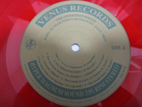 John Di Martino's Romantic Jazz Trio Sweetest Sound Japan LTD 180g LP OBI RED WAX
