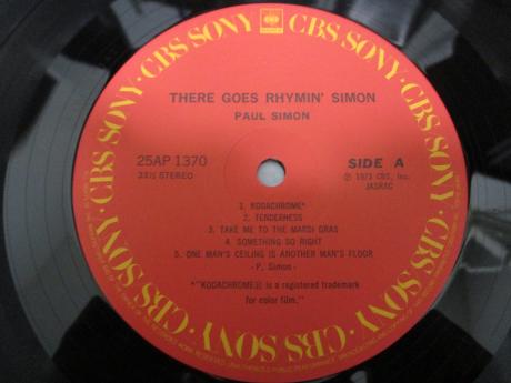 Paul Simon There Goes Rhymin' Simon Japan Rare LP SILVER OBI