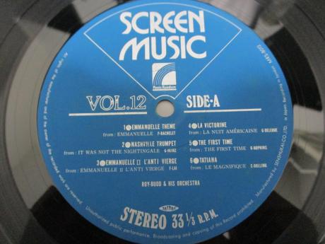 Roy Budd And His Orchestra Screen Music Vol. 12 Japan ONLY LP OBI BIG BOOKLET