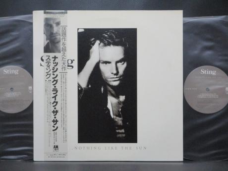 Police Sting Nothing Like the Sun Japan Orig. 2LP OBI