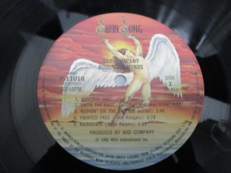 Bad Company Rough Diamonds Japan Orig. PROMO LP OBI