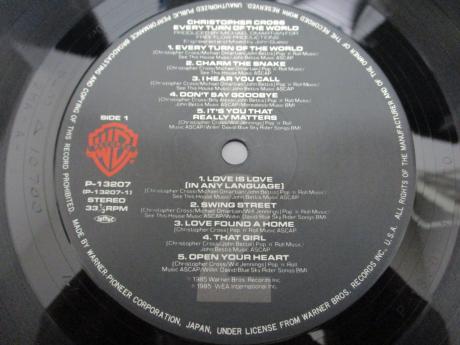 Christopher Cross Every Turn Of The World Japan Orig. LP OBI