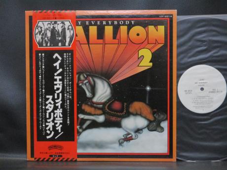 Stallion Hey Everybody Japan Orig. PROMO LP OBI WHITE LABEL