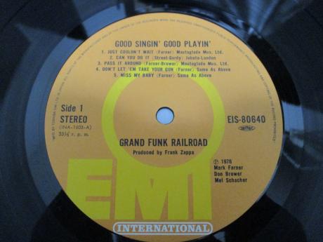 Grand Funk Railroad Good Singin’ Good Playin’ Japan Orig. LP OBI