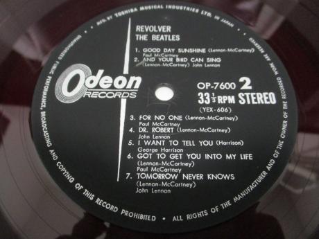 Beatles Revolver Japan Orig. LP ODEON RED WAX
