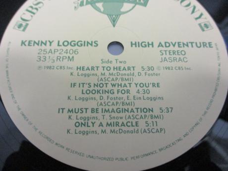 Kenny Loggins High Adventure Japan Orig. LP OBI