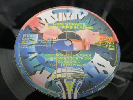 Dire Straits Brothers in Arms Japan Orig. LP OBI INSERT