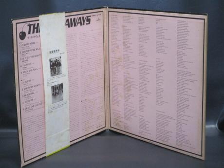 Runaways 1st Same Title Japan Early Press LP OBI G/F LIVE COVER