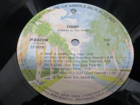 Foghat 2nd Same Title Japan Orig. LP OBI
