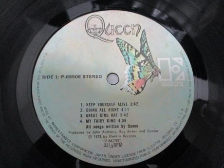 Queen 1st Same Title Japan Tour ED LP GRAY OBI