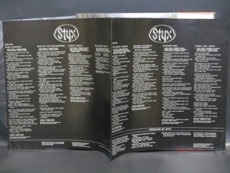 Styx The Grand Illusion Japan Orig. LP OBI INSERT