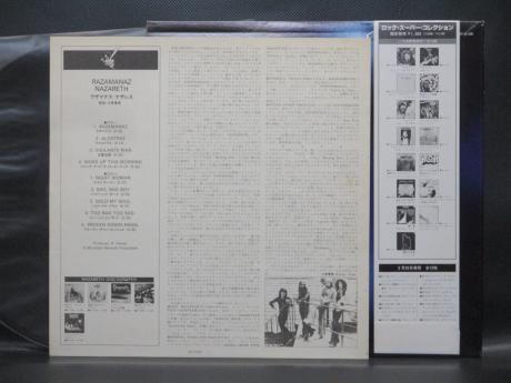 Nazareth Razamanaz Japan Rare LP RED OBI INSERT