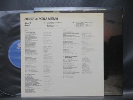 NENA Best 4 You Japan ONLY 4 Track 12” INSERT