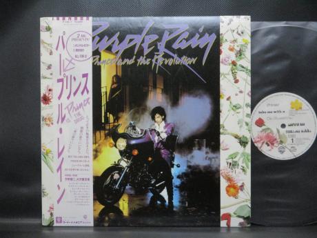 Prince And The Revolution Purple Rain Japan Orig. LP OBI RARE POSTER