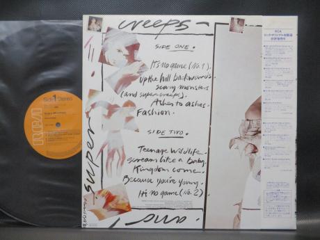 David Bowie Scary Monsters Japan Rare LP BLUE OBI