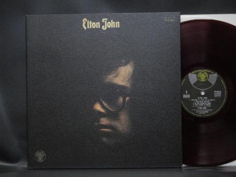 Elton John 2nd Same Title Japan Orig. LP RED WAX