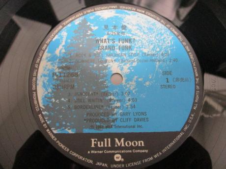 Grand Funk Railroad What's Funk ? Japan Orig. PROMO LP