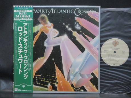 Rod Stewart Atlantic Crossing Japan Tour ED LP GREEN OBI