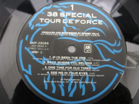 2. 38 Special Tour De Force Japan Orig. LP OBI