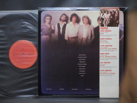 TOTO 1st Same Title Japan Orig. LP OBI INSERT