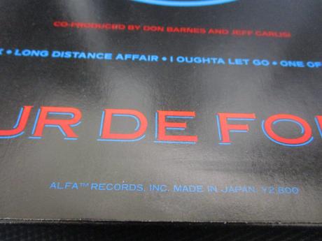 2. 38 Special Tour De Force Japan Orig. LP OBI