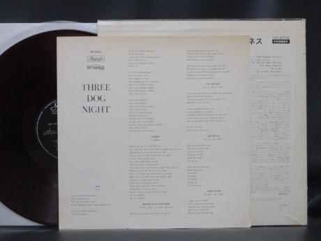 Three Dog Night Captured 1st S/T Japan Orig. LP DIF RED WAX