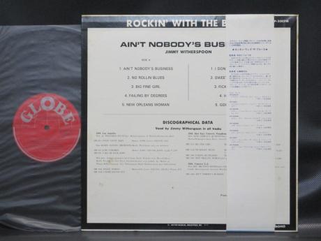 Jimmy Witherspoon 1st Same Title Japan Rare LP RED OBI