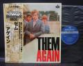 Van Morrison Them Again Japan LP BROWN OBI INSERT