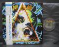 Def Leppard Hysteria Japan Orig. LP OBI INSERT