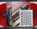 Beatles 1962 - 1966 Japan 20th Anniv LTD 2LP OBI RED WAX STAMP SHEET
